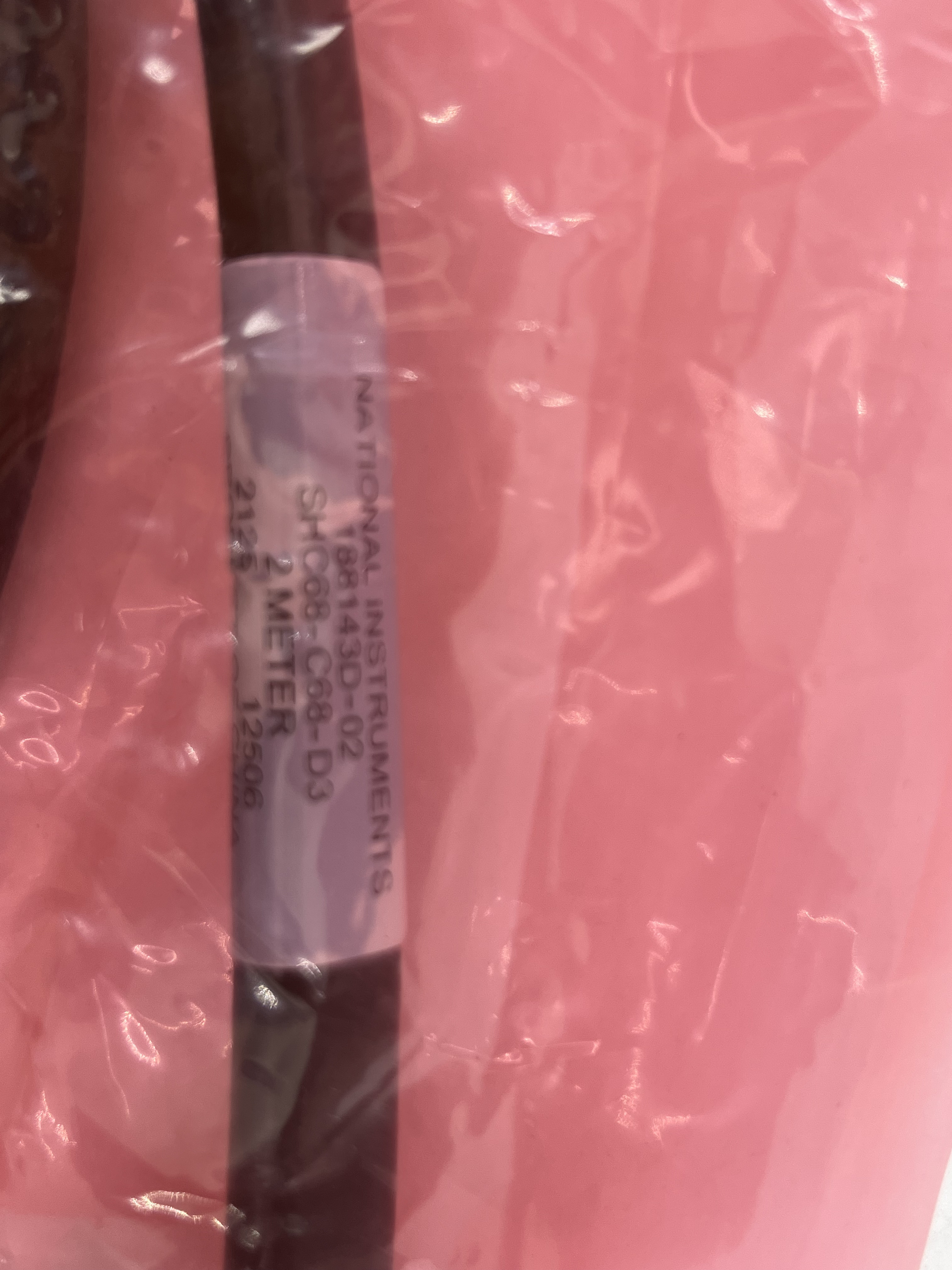 NI SHC68-C68-D3 Double-Shielded LVDS VHDCI Cable 2m PN:188143-02,NI-Module,NI SHC68-C68-D3 Double-Shielded LVDS VHDCI Cable 2m PN:188143-02