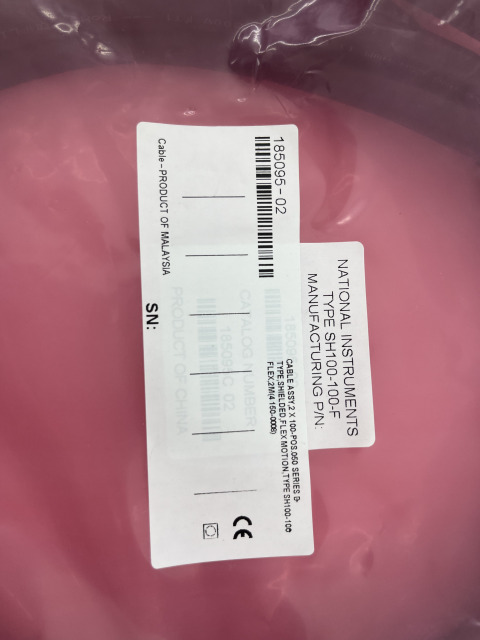 NI Cable Assy 185095-02 SH100M-100M 2m Shielded 100-Pin DAQ Cable PN:185095-02,NI-Module,NI Cable Assy 185095-02 SH100M-100M 2m Shielded 100-Pin DAQ Cable PN:185095-02