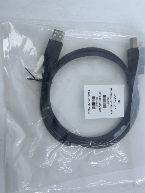 NI Cable Assy 198506D-01 Locking USB2.0 A to B 1m Jackscrew DAQ Cable PN:198506D-01,NI-Module,NI Cable Assy 198506D-01 Locking USB2.0 A to B 1m Jackscrew DAQ Cable PN:198506D-01