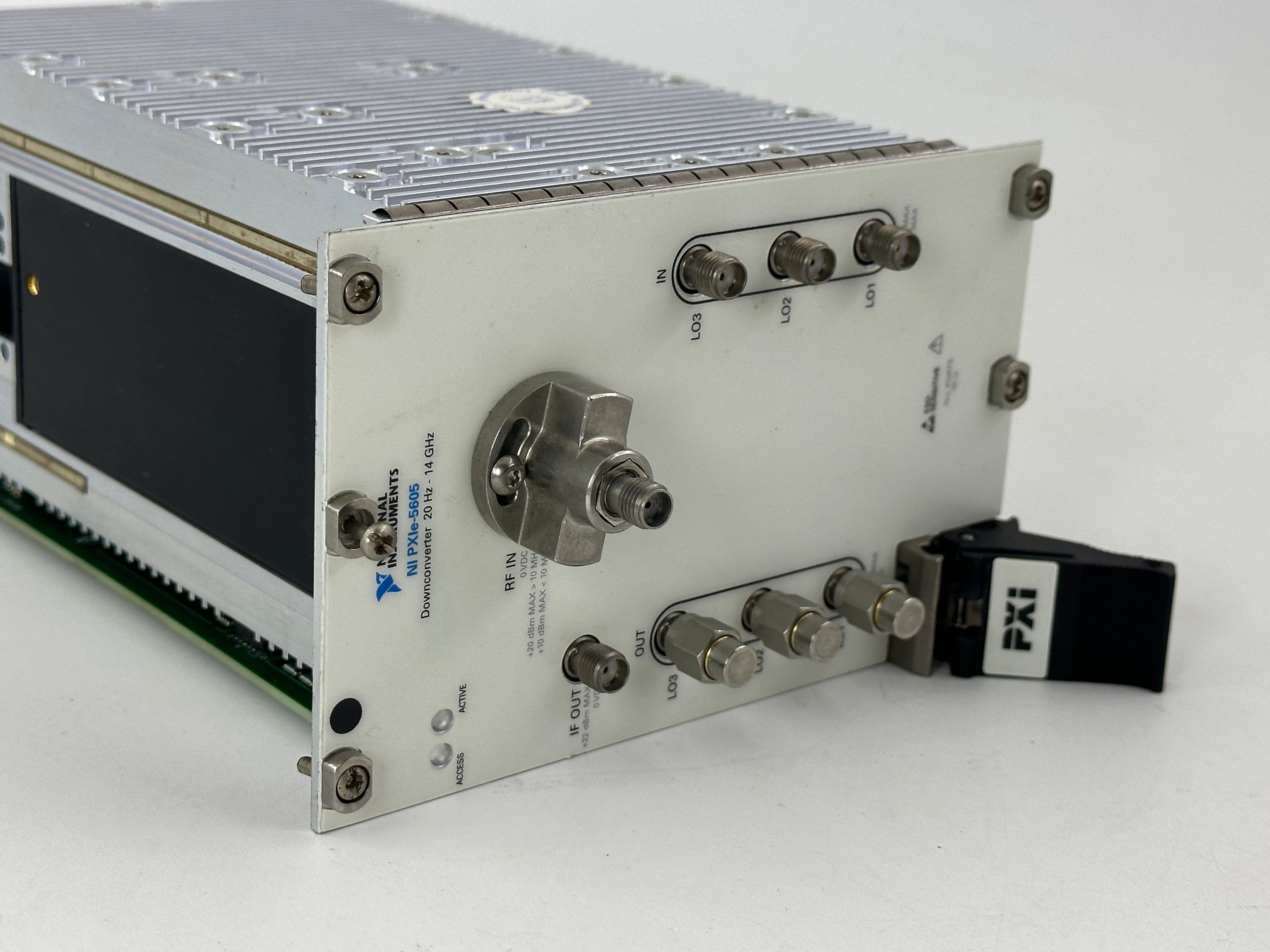 NI PXIe-5605 20MHz–14GHz RF Downconverter Front-End Module PN:781681-01,NI-Module,NI PXIe-5605 20MHz–14GHz RF Downconverter Front-End Module PN:781681-01