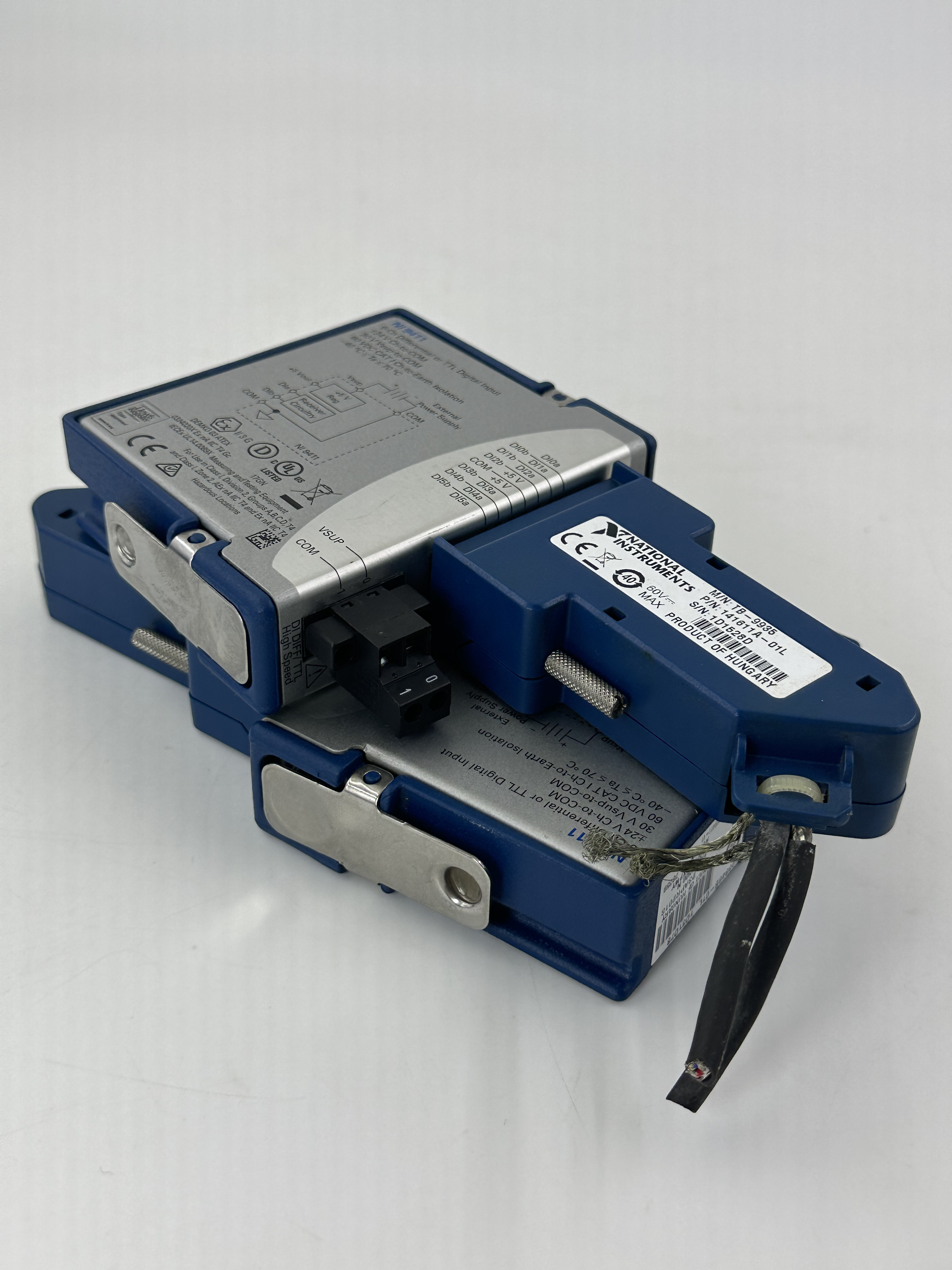 NI-9411 Digital Input Module + NI 9935 15-Pin D-SUB Terminal Block Combo PN:779005-01 /779016-01,NI-Module,NI-9411 Digital Input Module + NI 9935 15-Pin D-SUB Terminal Block Combo PN:779005-01 /779016-01