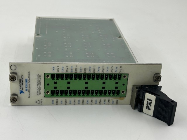 NI PXI‑2565 777754-01 16-Ch SPST High-Current PXI Power Relay Switch Module,NI-Module,NI PXI‑2565 777754-01 16-Ch SPST High-Current PXI Power Relay Switch Module