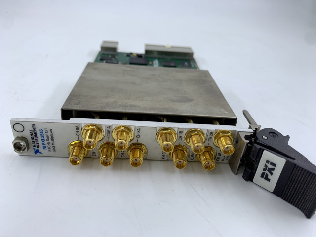 NI PXI‑2546 778572-46 Dual 4×1 2.7GHz 50Ω PXI RF Multiplexer Switch,NI-Module,NI PXI‑2546 778572-46 Dual 4×1 2.7GHz 50Ω PXI RF Multiplexer Switch