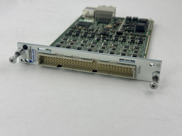 NI PXIe‑4339 783531-01 8Ch 24Bit Strain Bridge DAQ 25.6kS/s PXIe Module,NI-Module,NI PXIe‑4339 783531-01 8Ch 24Bit Strain Bridge DAQ 25.6kS/s PXIe Module