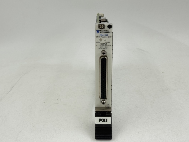 NI PXIe‑4163 784483-01 24Ch ±24V High Density 4-Quadrant PXIe SMU Module,NI-Module,NI PXIe‑4163 784483-01 24Ch ±24V High Density 4-Quadrant PXIe SMU Module