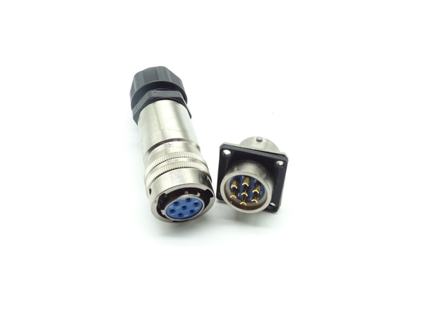 Круглый электрический разъем серии Y50X, Y50X-1207TK6F | Y50X-1207ZJ10