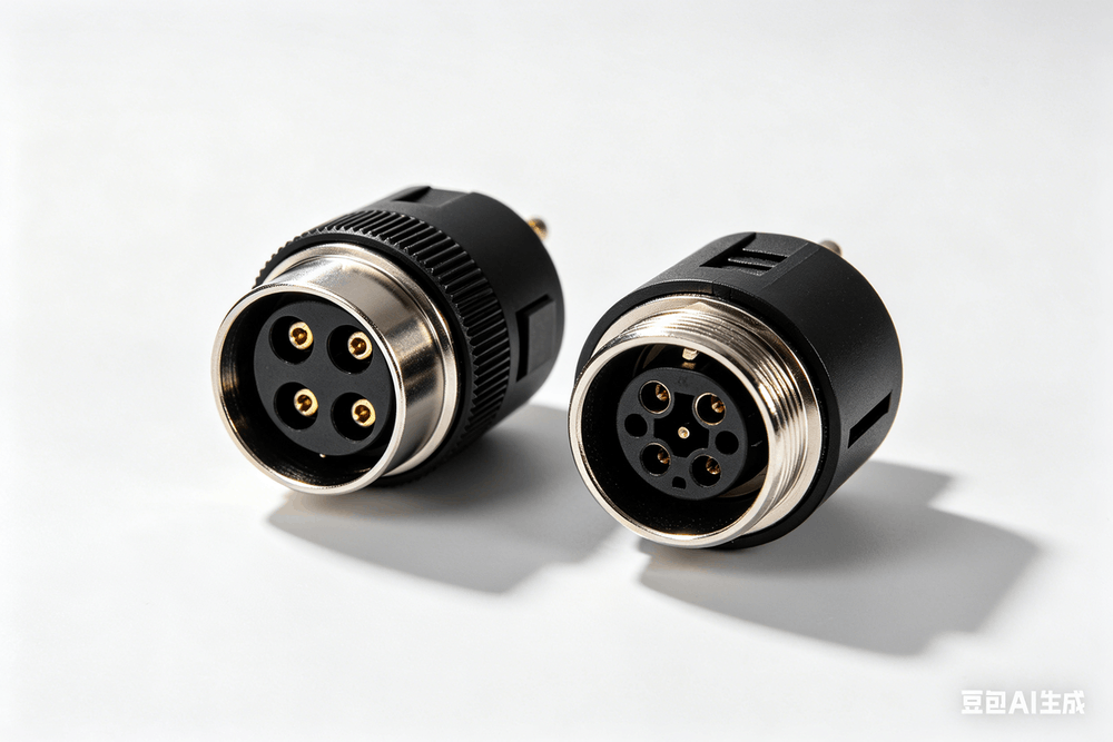 XCA series circular electrical connector,4PIN,XCA14T4ZKH1 | XCA14F4KZH1
