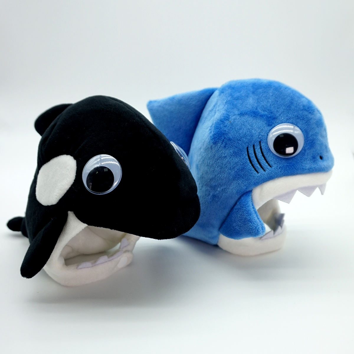 Shark & Orca Plush Hats