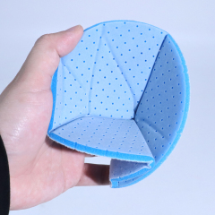 6-inch Blue Perforated Foam Abrasive Pad