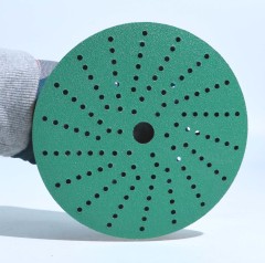 6-inch Green Polyester Film Sanding Disc