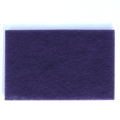 Purple industrial scouring pad