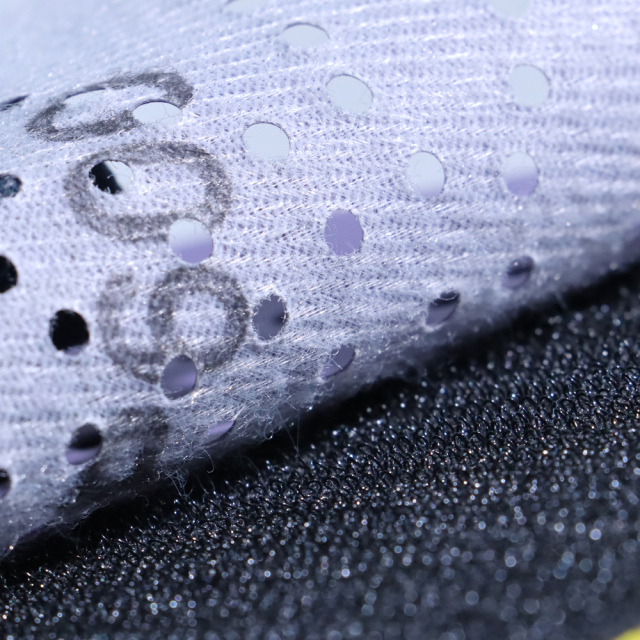 Purple polyester film sandpaper
