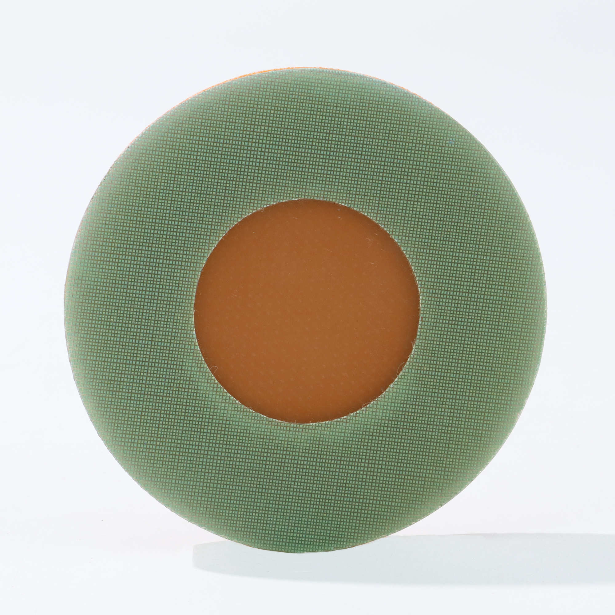 Hard Backing Pyramid Foam Sanding Disc Light Green