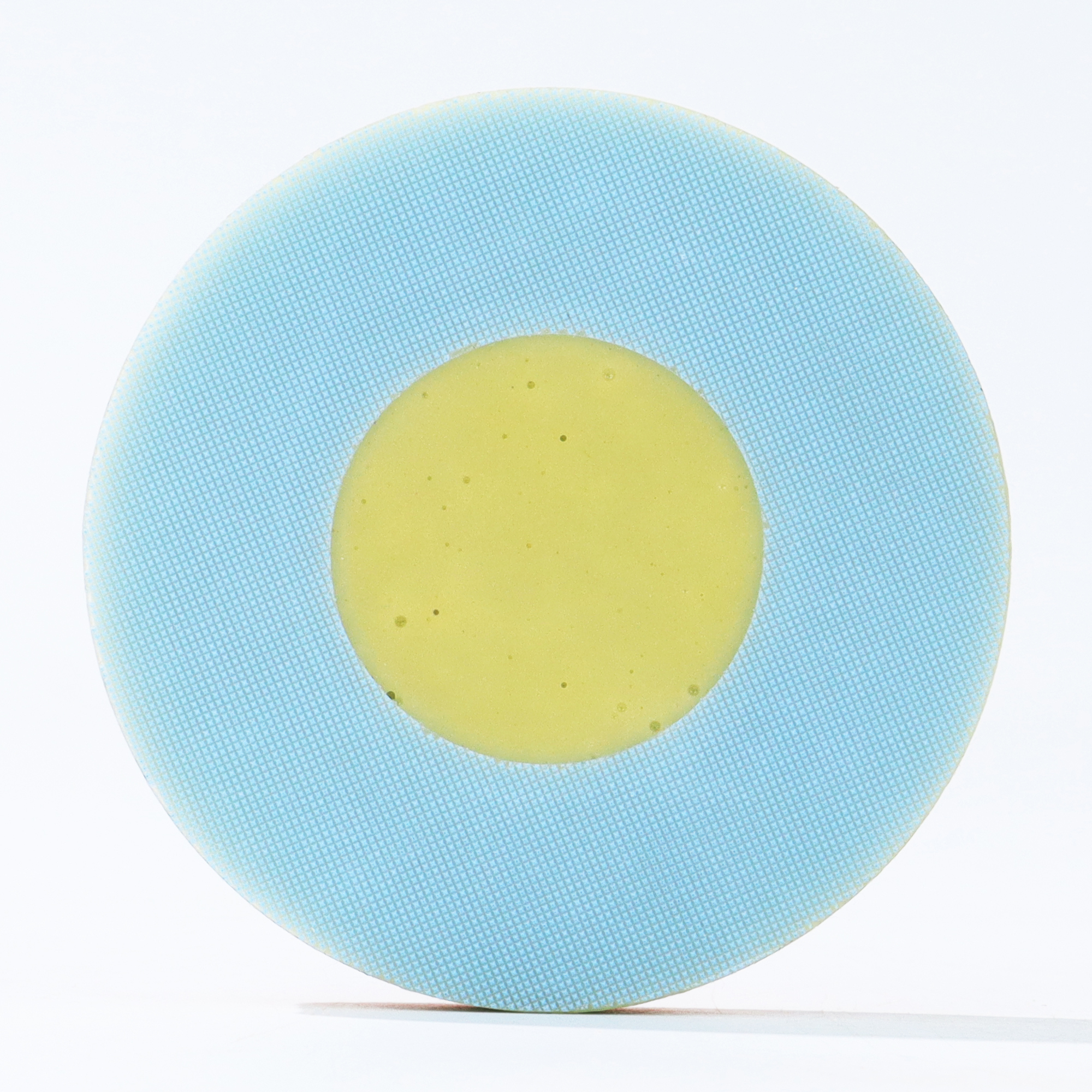 Blue Structured Abrasive Foam Disc