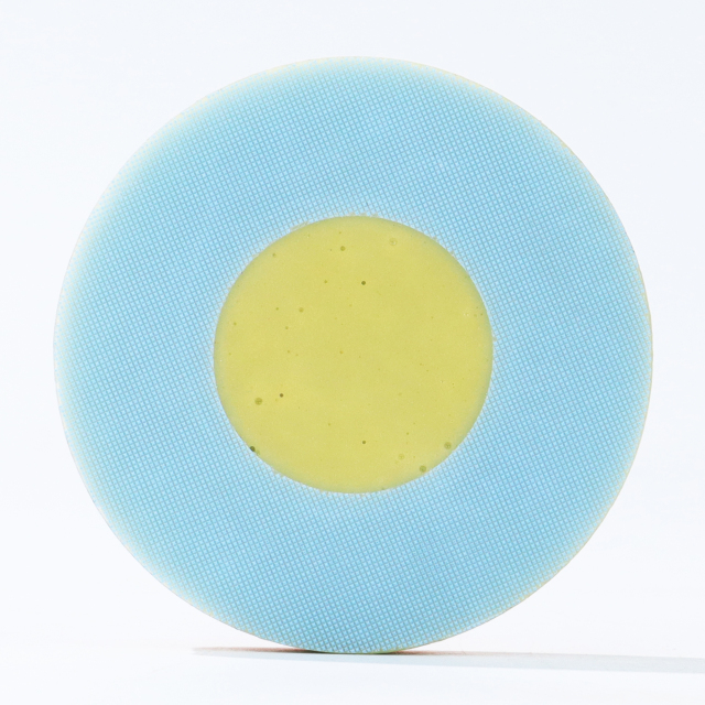 Blue Structured Abrasive Foam Disc