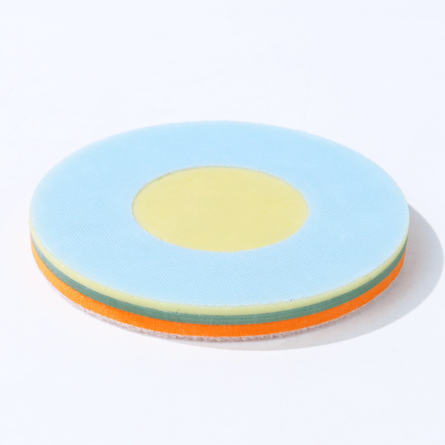 Blue Structured Abrasive Foam Disc