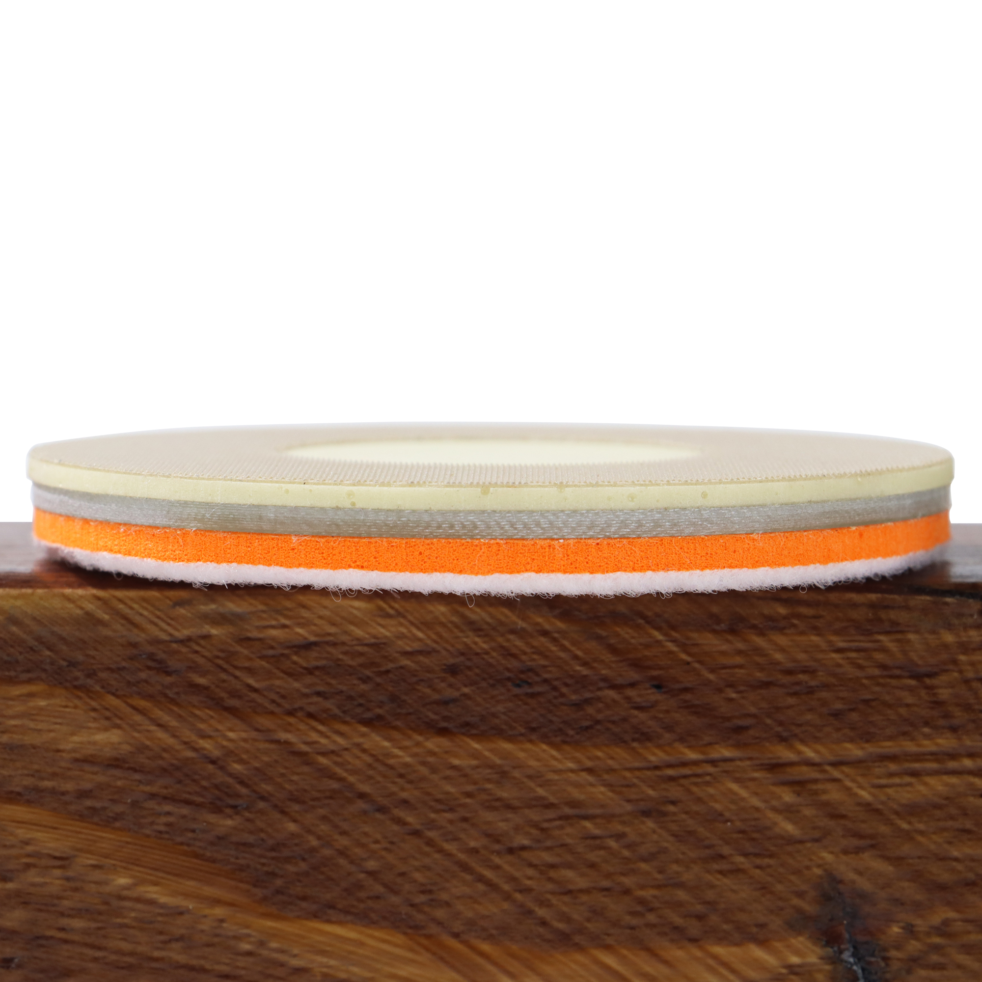Brown Pyramid Structured Abrasive Foam Sanding Disc