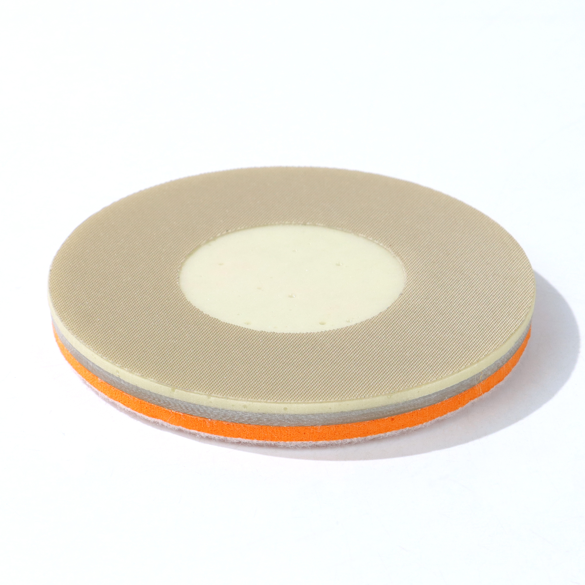 Brown Pyramid Structured Abrasive Foam Sanding Disc