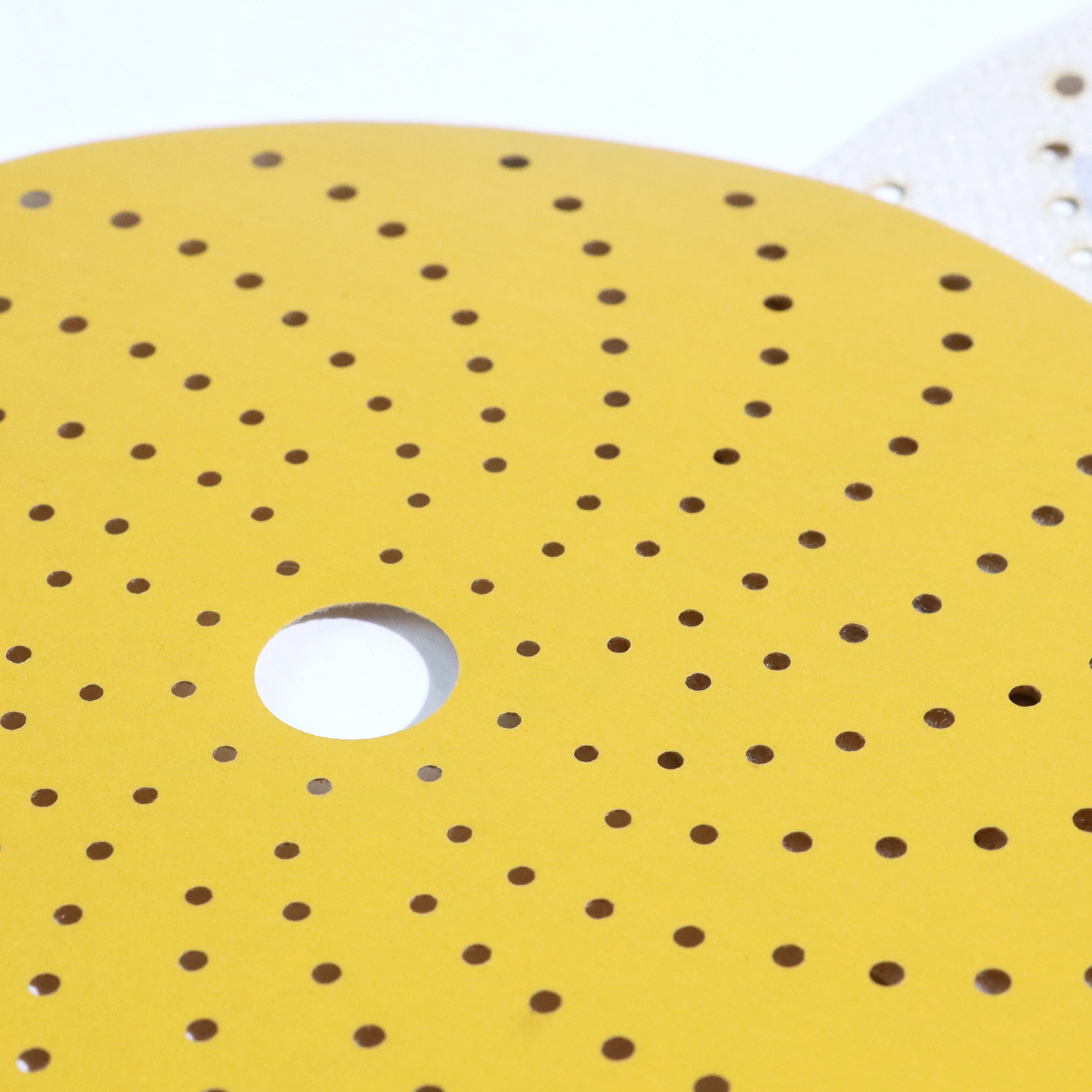 Yellow cyclone Hook & Loop Sanding Disc