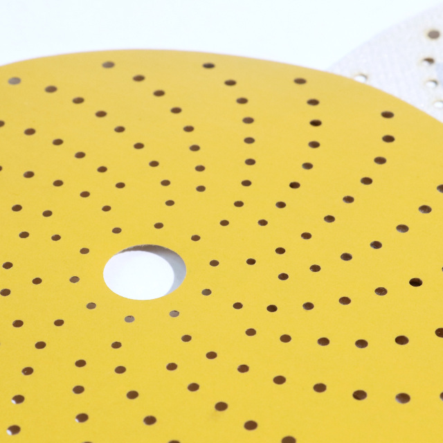 Yellow cyclone Hook & Loop Sanding Disc