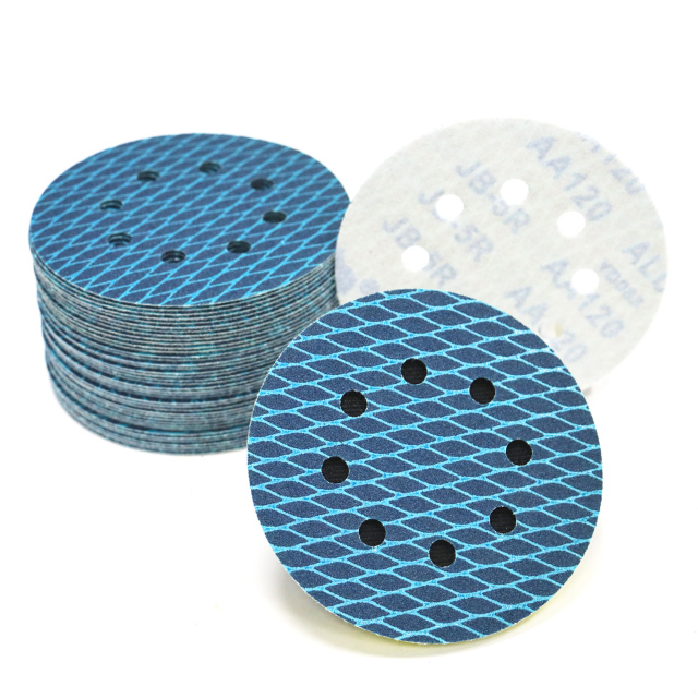 Blue Pattern Sanding Discs