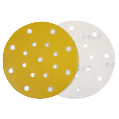 150mm P600 Aluminum Oxide Sanding Disc 17 Hole,150mm P600 Aluminum Oxide Sanding Disc 17 Hole