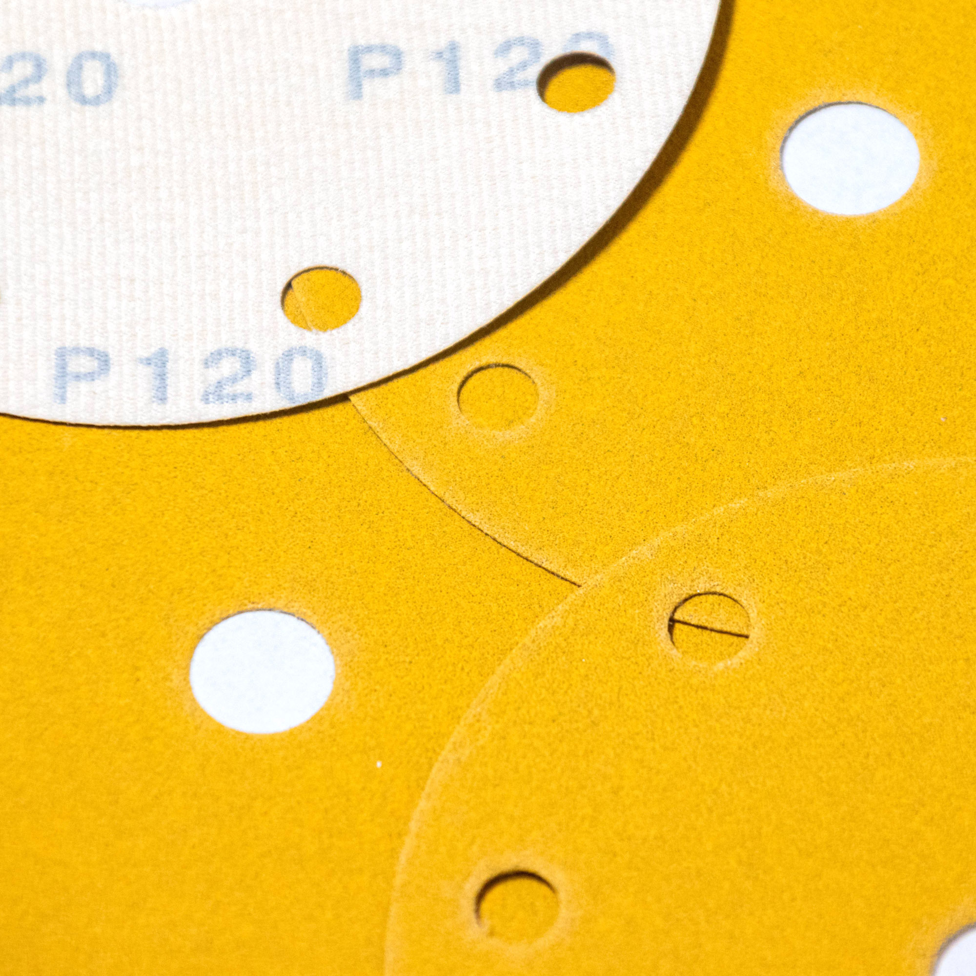 Aozhong 6-Inch P120 9-Hole Yellow Sanding Disc for Automotive and Wood Sanding,Aozhong 6-Inch P120 9-Hole Yellow Sanding Disc for Automotive and Wood Sanding