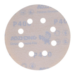 6-inch 8-hole yellow polyester film sanding disc P400,6-inch 8-hole yellow polyester film sanding disc P400