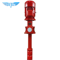 Пожарный насос с длинной шахтой для глубоководных скважин