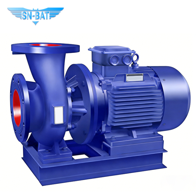 ปั๊มท่อแนวนอน