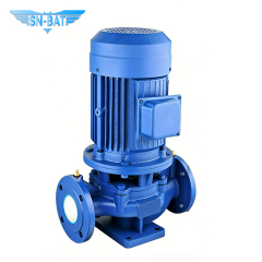 Bomba centrífuga vertical en línea