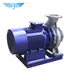 Bomba de tubería horizontal