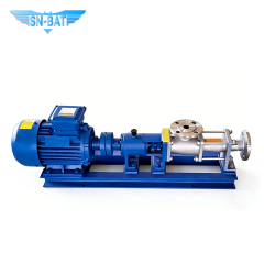 Bomba de tornillo de acero inoxidable