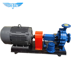 ปั๊มน้ำแรงเหวี่ยงสำหรับน้ำสะอาด แบบขั้นตอนเดียว ดูดทางเดียว