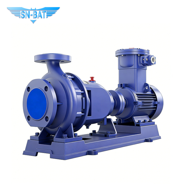 단단 단일흡입 정수 원심펌프