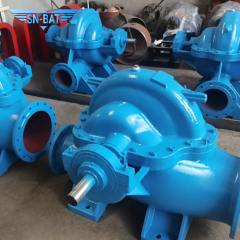 단단식 복흡입 원심 펌프