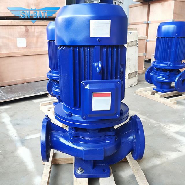 Вертикальный линейный центробежный насос