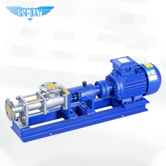 Bomba de tornillo de acero inoxidable
