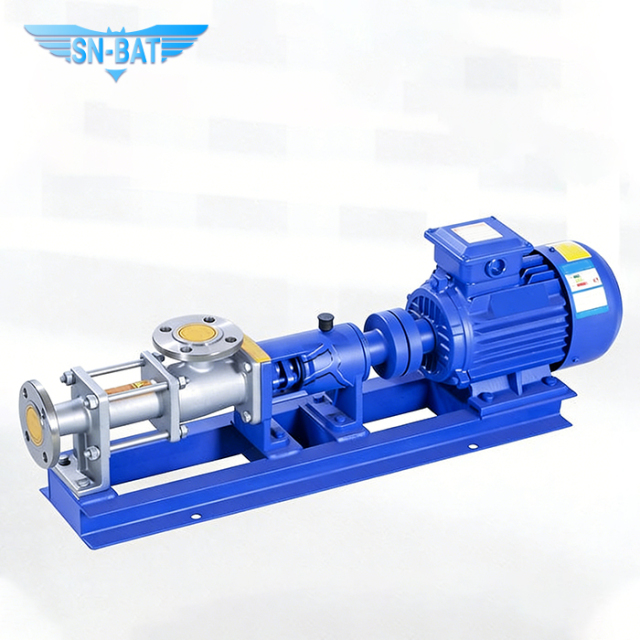 Bomba de tornillo de acero inoxidable