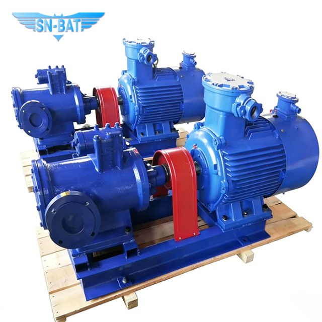 Bomba de aceite de tornillo