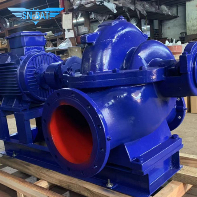 단단식 복흡입 원심 펌프