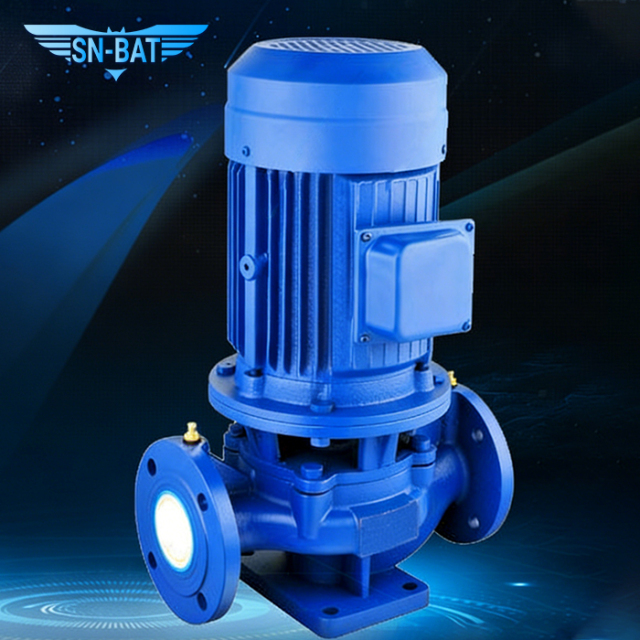 Bomba centrífuga vertical en línea