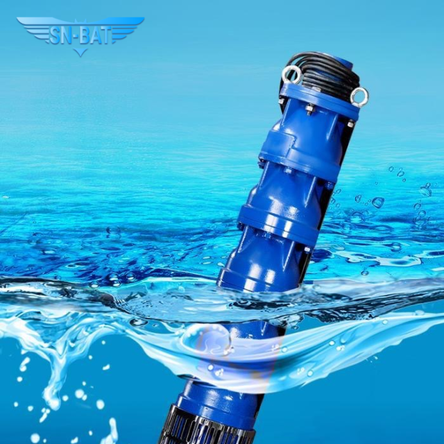 Bomba submersível para poço profundo