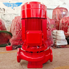 Máy bơm chữa cháy một tầng nằm ngang