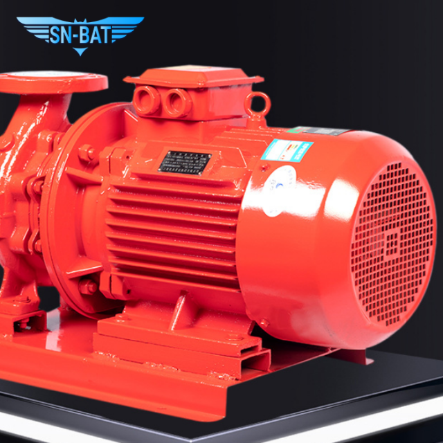 ปั๊มดับเพลิงแบบขั้นตอนเดียวแนวนอน