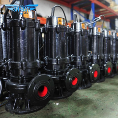 Bomba de esgoto com agitação automática