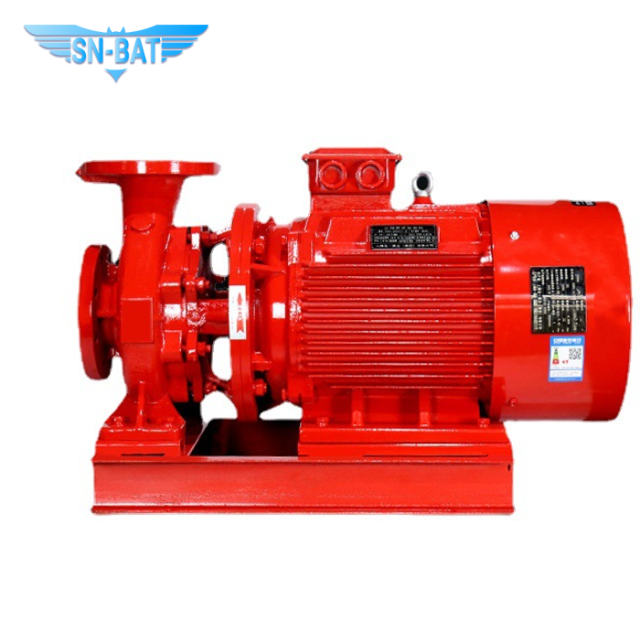 Máy bơm chữa cháy một tầng nằm ngang