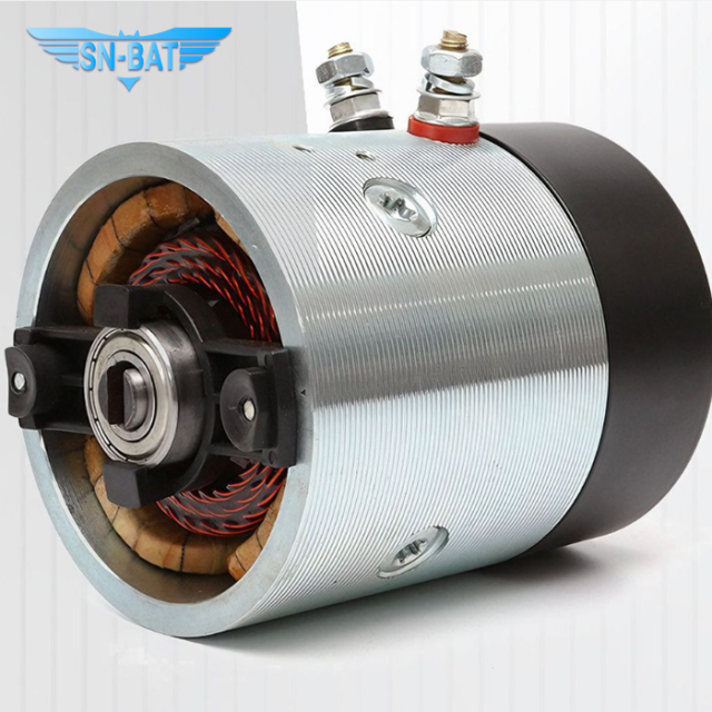 محركات التيار المستمر ذات المجال الملفوف