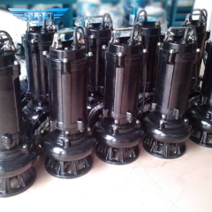 Bomba de esgoto com agitação automática