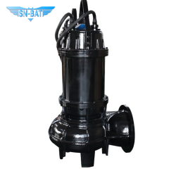 Tauchfähige, verstopfungsfreie Abwasserpumpe